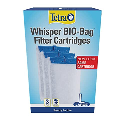 Tetra Whisper Assembled Bio-Bag Filter Cartridge Aquarium Filter Insert - Large - 3 Pack