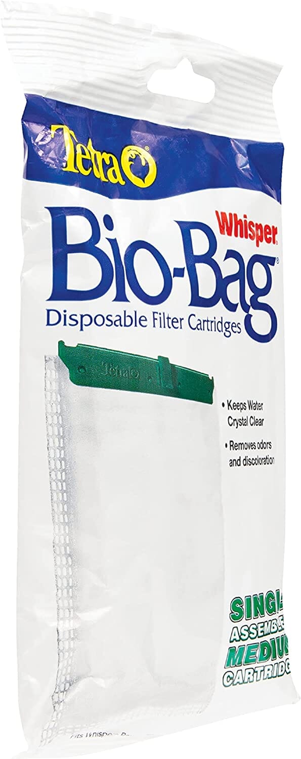 Tetra Whisper Assembled Bio-Bag Filter Cartridge Aquarium Filter Insert - Medium - 1 Pack