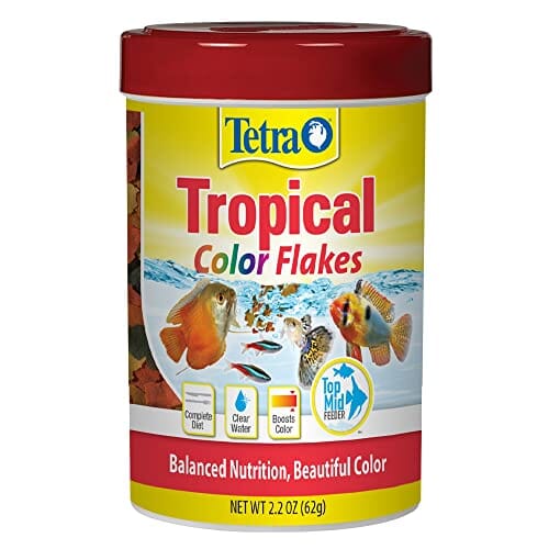 Tetracolor Tropical Flakes Fish Food - 2.2 Oz