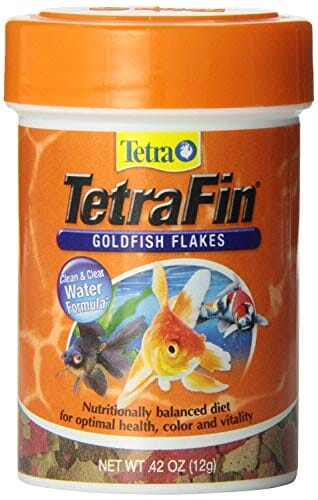Tetra Goldfish Flakes, Nutritionally Balanced Diet For Aquarium Fish,  Vitamin C Enriched Flakes, 1 oz