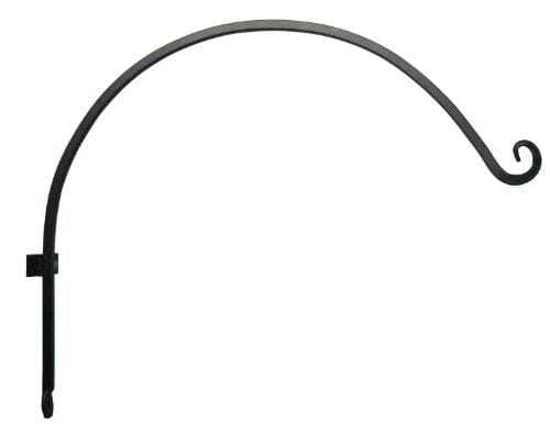 The Hookery Curved Hanger Upturn Hook Wild Bird Accessories - Black - 24 In  