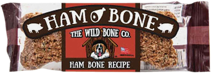 The Wild Bone Co. Ham Bone Recipe Crunchy Dog Treats - 48 ct