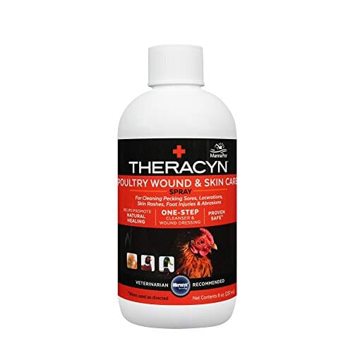 Theracyn Wound & Skin Care Spray Poultry Veterinary Supplies Sprays/Daubers - 8 Oz  