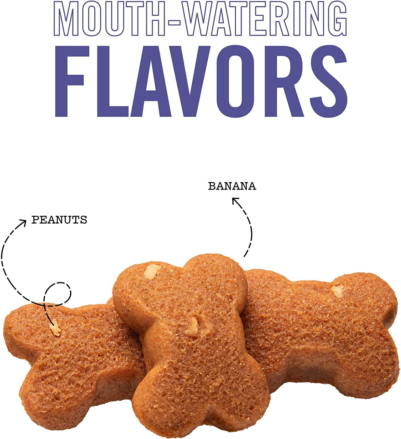 Three Dog Bakery Woofers GrainFree Soft Baked Cookies Dog Biscuits