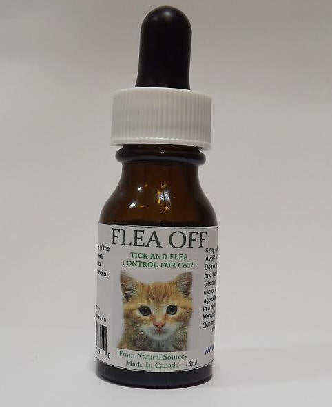 Tick Off Feline Flea Off Cat Flea and Tick Control - 15ml Bottle  