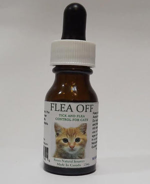Tick Off Feline Flea Off Cat Flea and Tick Control - 15ml Bottle
