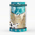 Tickled Pet All-Natural Cod Food Topper for Cats Dehydrated Dog Chews - 3 oz Bag  