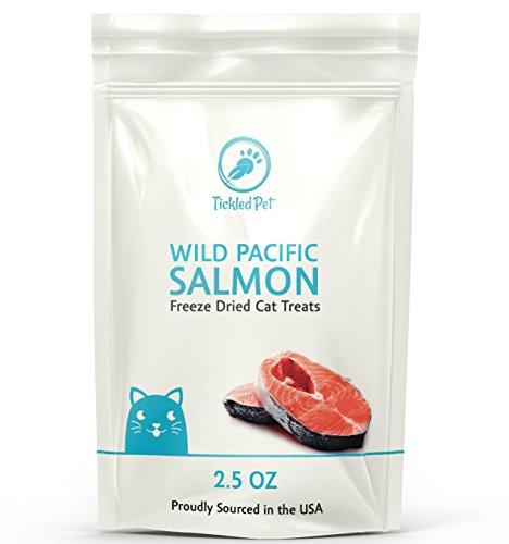 Tickled Pet All-Natural Wild FD Salmon for Dogs Dehydrated Dog Chews - 3 oz Bag  