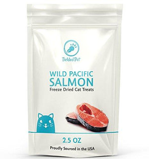 Tickled Pet All-Natural Wild FD Salmon for Dogs Dehydrated Dog Chews - 3 oz Bag