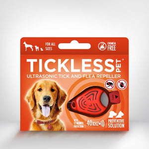 Tickless Pet Human Flea and Tick Repeller Orange