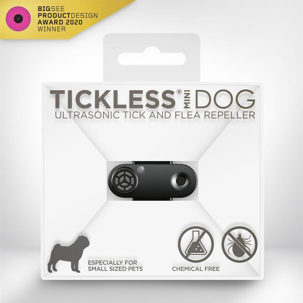 Tickless Pet Mini Dog Tick & Flea Repeller Jet Black  