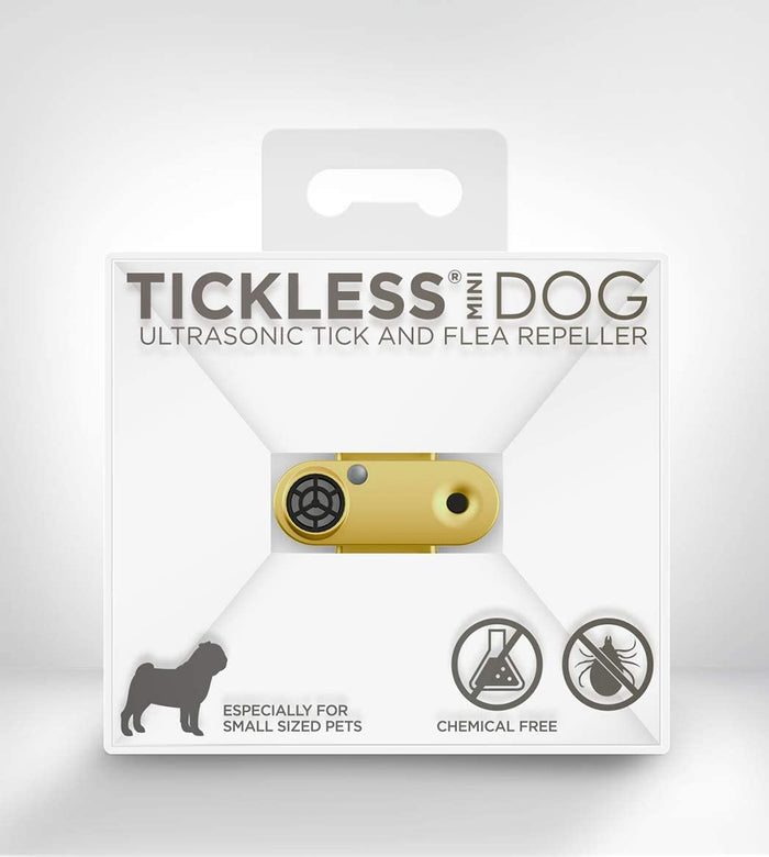 Tickless Pet Mini Dog Tick & Flea Repeller Gold