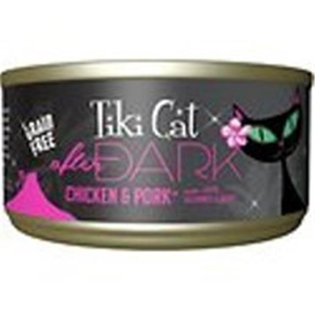 Tiki Cat After Dark Chicken & Beef Canned Cat Food - 5.5 oz Cans - Case of 8  