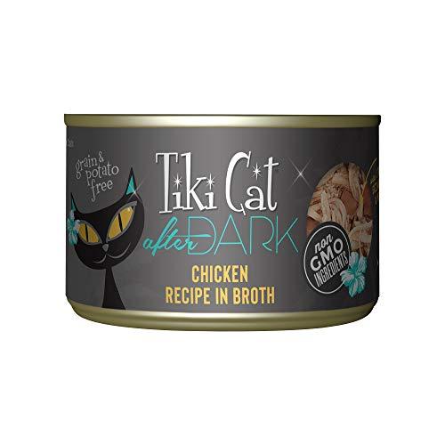 Tiki Cat After Dark Chicken Canned Cat Food - 5.5 oz Cans - Case of 8  