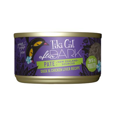 Tiki Cat After Dark Duck Paté Canned Cat Food - 3 oz Cans - Case of 12  