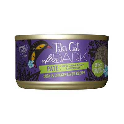 Tiki Cat After Dark Duck Paté Canned Cat Food - 3 oz Cans - Case of 12