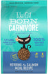 Tiki Cat Born Carnivore Non-GMO Herring & Salmon non Kibble Dry Cat Food - 11.1 lb Bag  