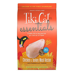 Tiki Cat Essentials Chicken & Turkey Meal Recipe #12 Wet Cat Food -