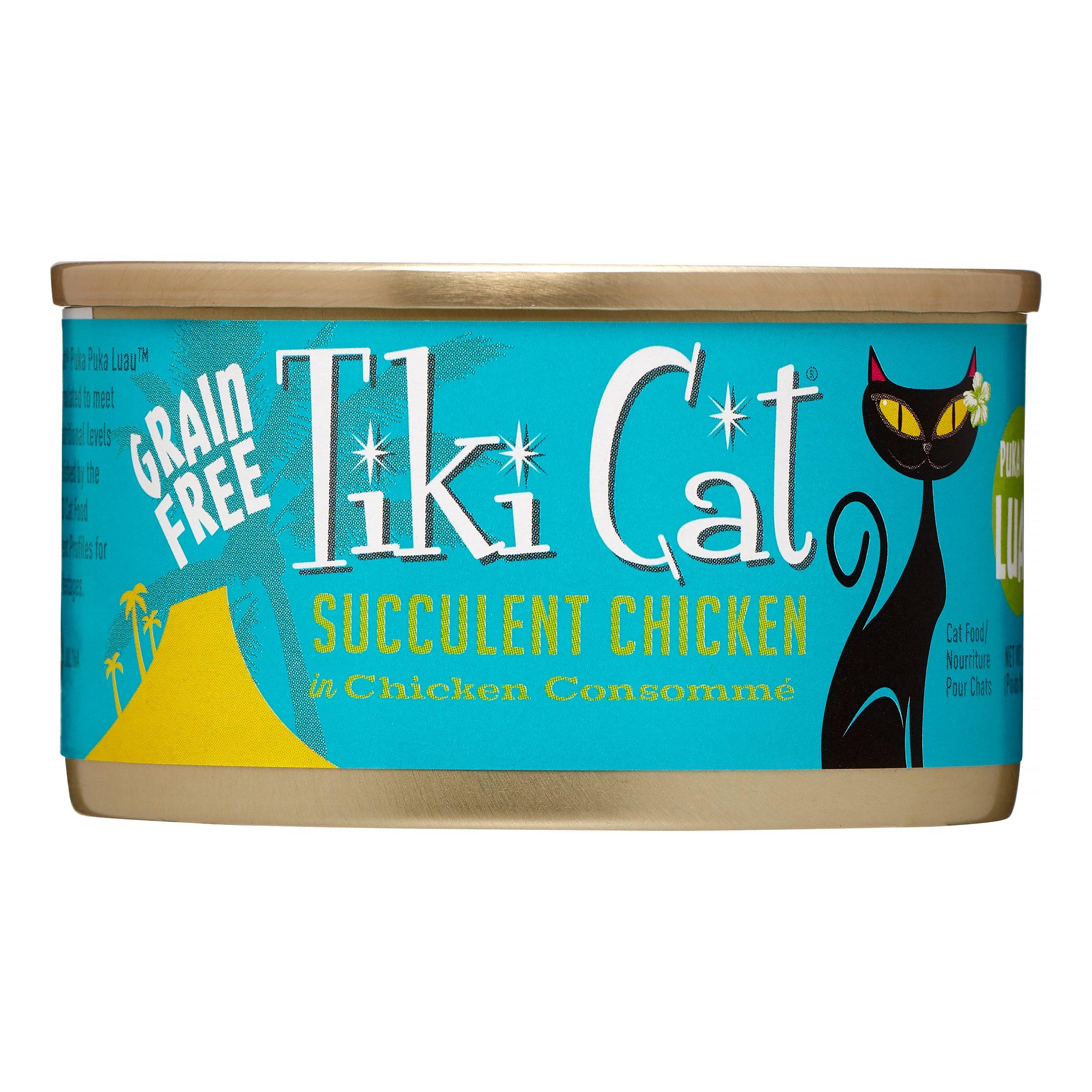 Tiki Cat Puka Puka Lua Canned Cat Food - Chicken - Case of 12  