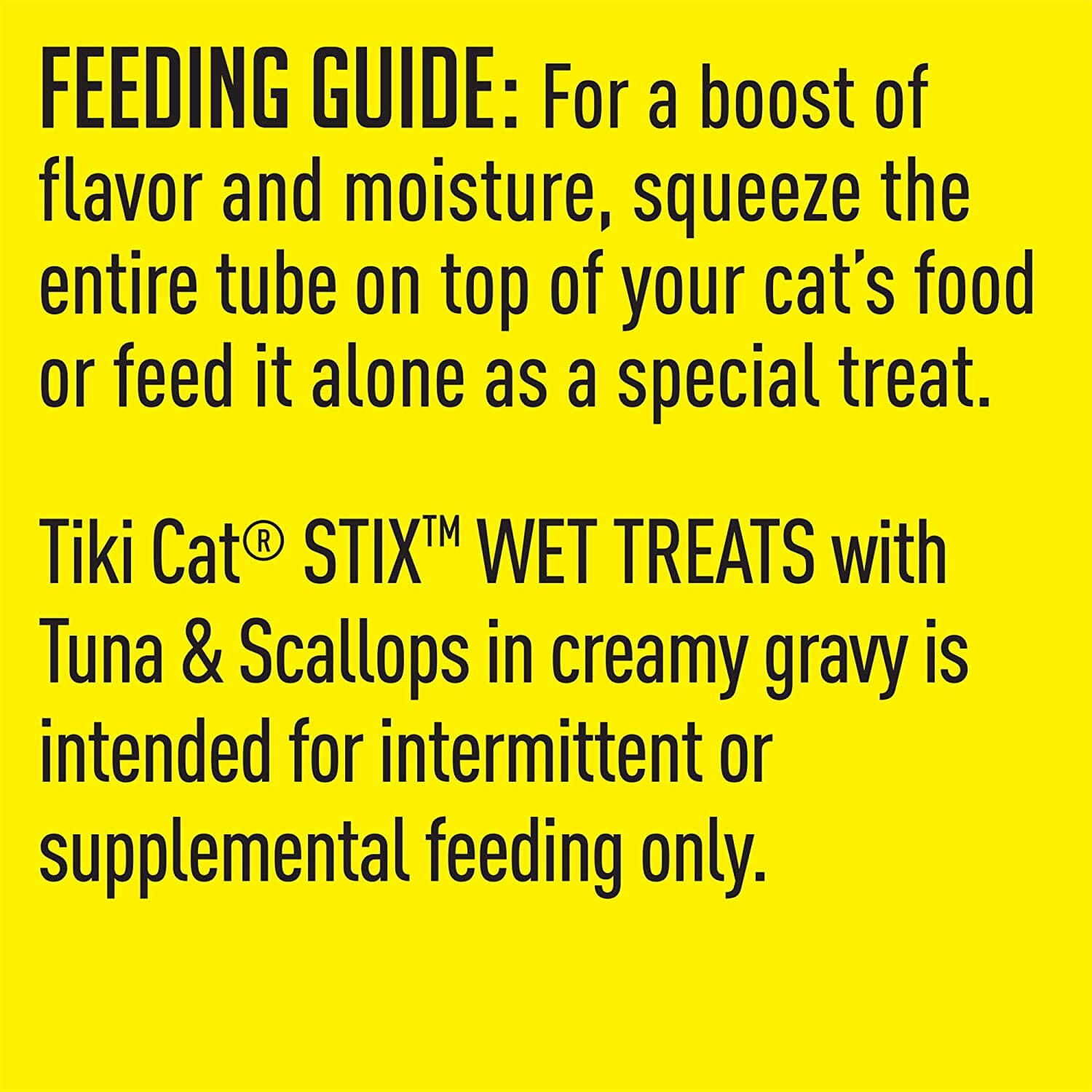 Tiki Cat Tuna & Scallops STIX™ Cat Treats - (6 Tubes per Bag) - 3 Oz Bags - Pack of 12  