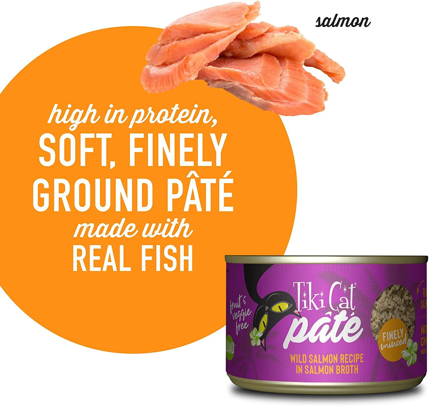 Tiki cat wild on sale salmon