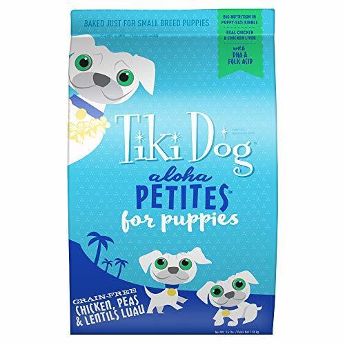 Tiki Dog Aloha Petites Chicken Luau Puppy Dry Dog Food - 3.5 lb Bag  