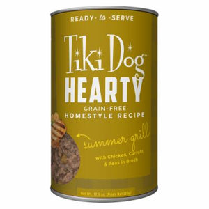Tiki Dog Hearty Chicken Canned Dog Food - 12.5 oz - Case of 1