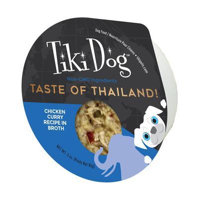 Tiki Dog Petites™ Gourmet International Taste of Thailand! Chicken Curry Prepared Dog F...