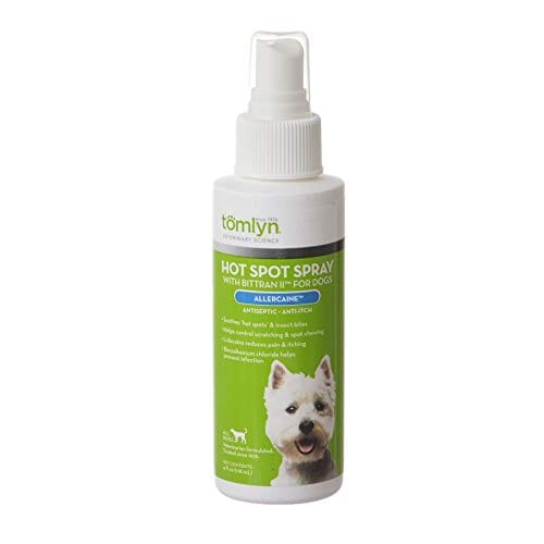 Tomlyn Allercaine with Bittran II Spray for Dogs - 4 Oz  