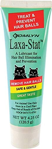 Tomlyn Laxa-Stat Hairball Remedy Gel for Cats - 4.25 Oz  