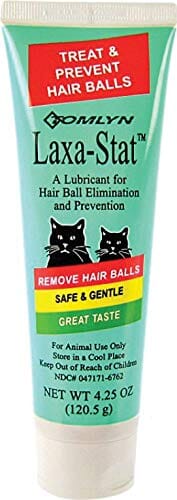 Tomlyn Laxa-Stat Hairball Remedy Gel for Cats - 4.25 Oz
