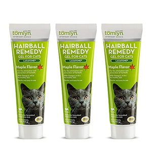 Tomlyn Laxatone Hairball Remedy Gel for Cats - Maple - 2.5 Oz