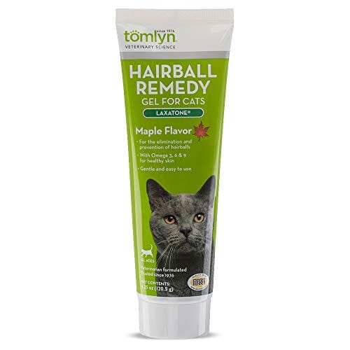 Tomlyn Laxatone Hairball Remedy Gel for Cats - Maple - 4.25 Oz  