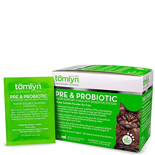 Tomlyn Pre & Probiotic Powder for Cats - 3 Gm - 30 Count