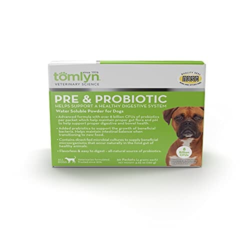 Tomlyn Pre & Probiotic Powder Supplement for Dogs - 3 Gm - 30 Count - DISCONTINUED  