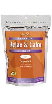 Tomlyn Relax & Calm Chews for Medium & Large Dogs - Chicken - 30 Count