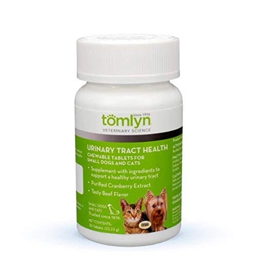 Tomlyn Urinary Tract Health Chew Dog Supplements - Beef - 30 Count  