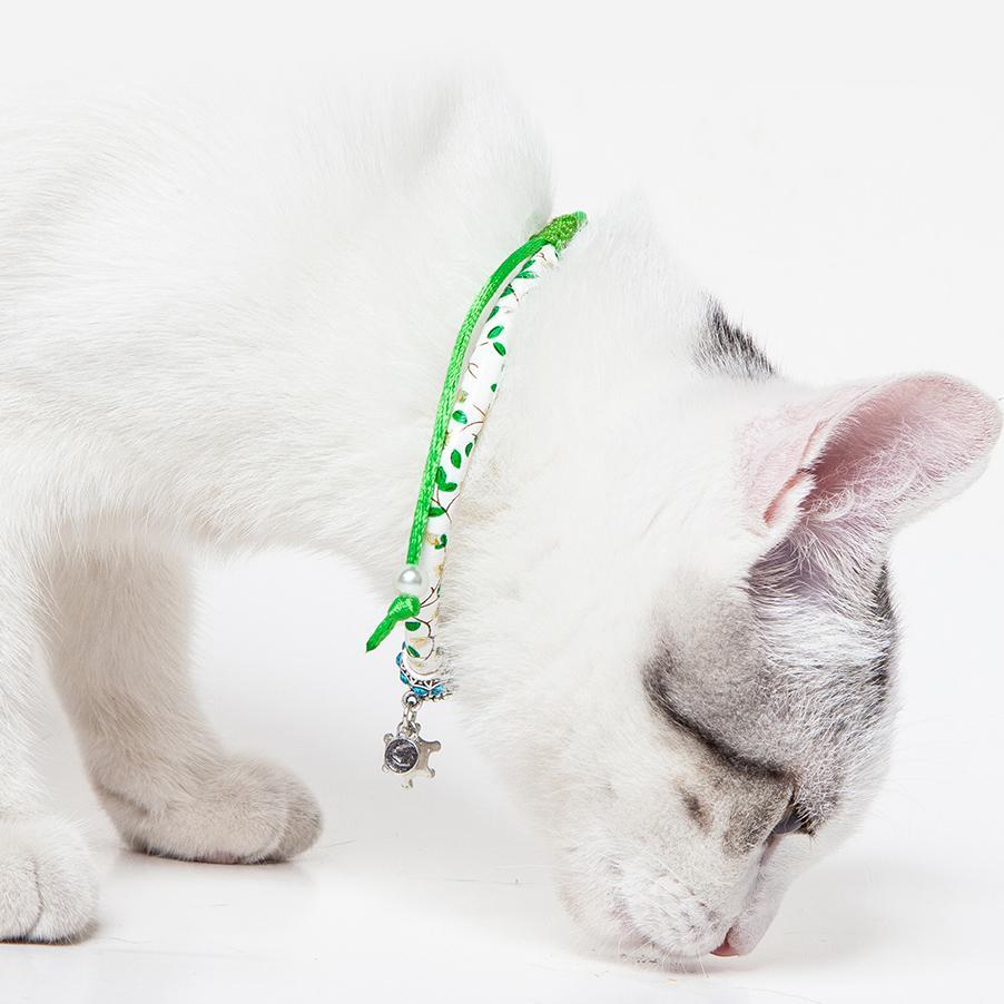 Touchcat Lucky Charms Designer Cable Necklace Cat Collar  