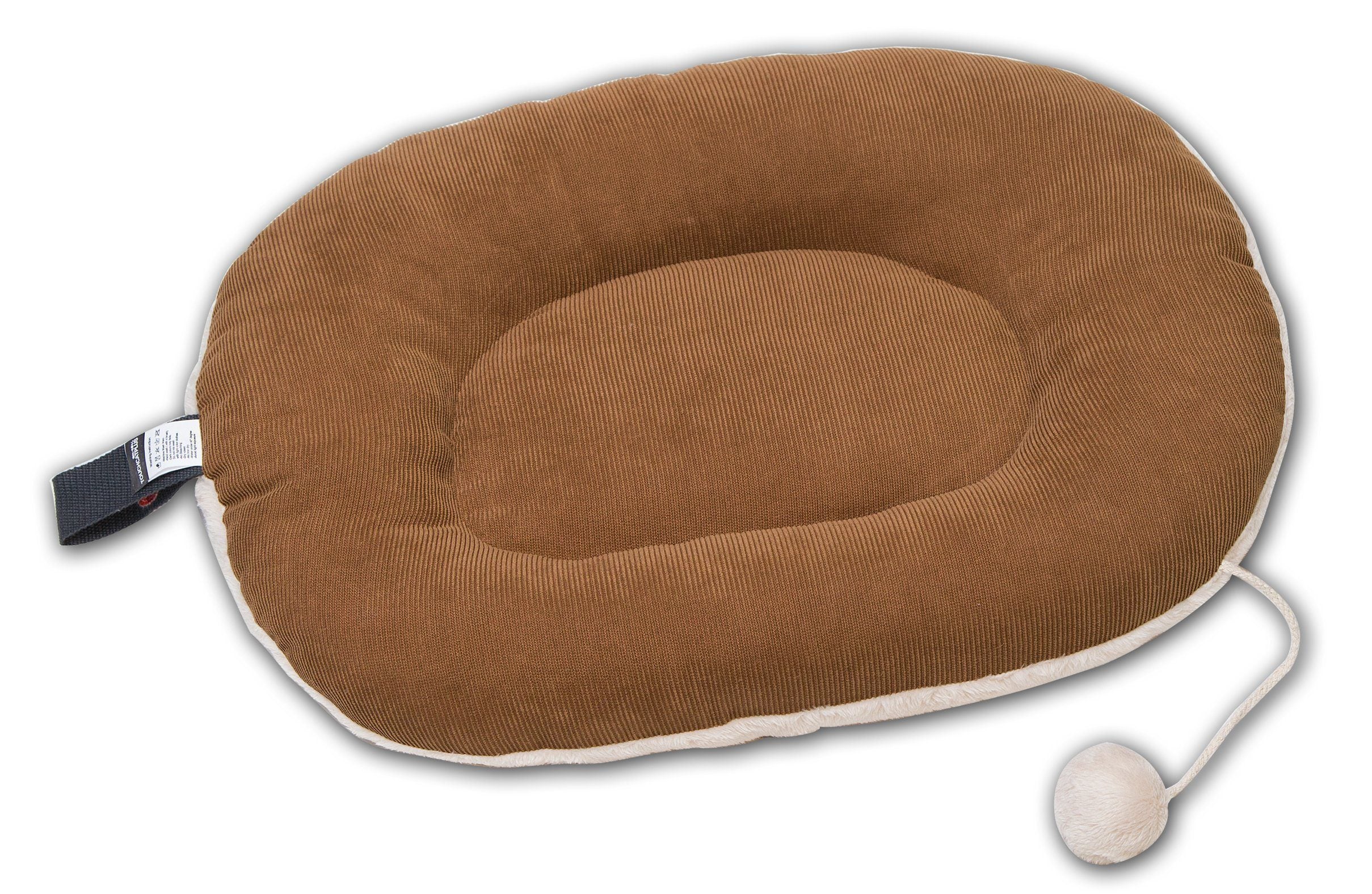 Touchcat ® 'Exquisite-Plush' Premium Kitty Fashion Designer Pet Cat Bed Lounger Mat Lounge  