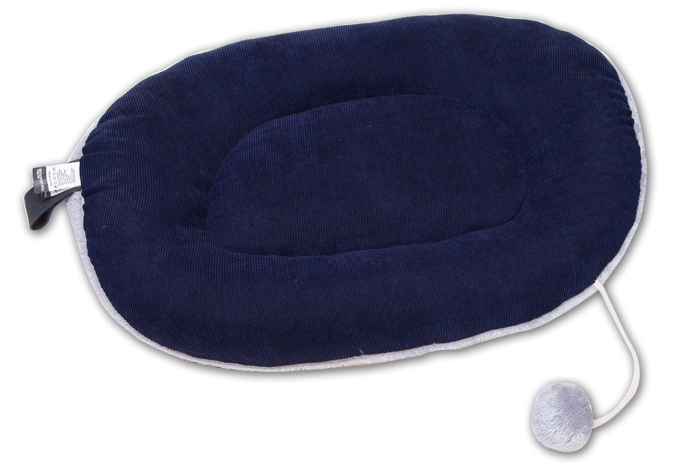 Touchcat ® 'Exquisite-Plush' Premium Kitty Fashion Designer Pet Cat Bed Lounger Mat Lounge  