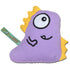 Touchdog Cartoon Shoe-faced Monster Plush Dog Toy Purple 