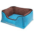 Touchdog 'Felter Shelter' Luxury Premium Designer Dog Bed Medium Blue