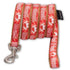 Touchdog 'Funny Bun' Tough Stitched Embroidered Collar and Leash  