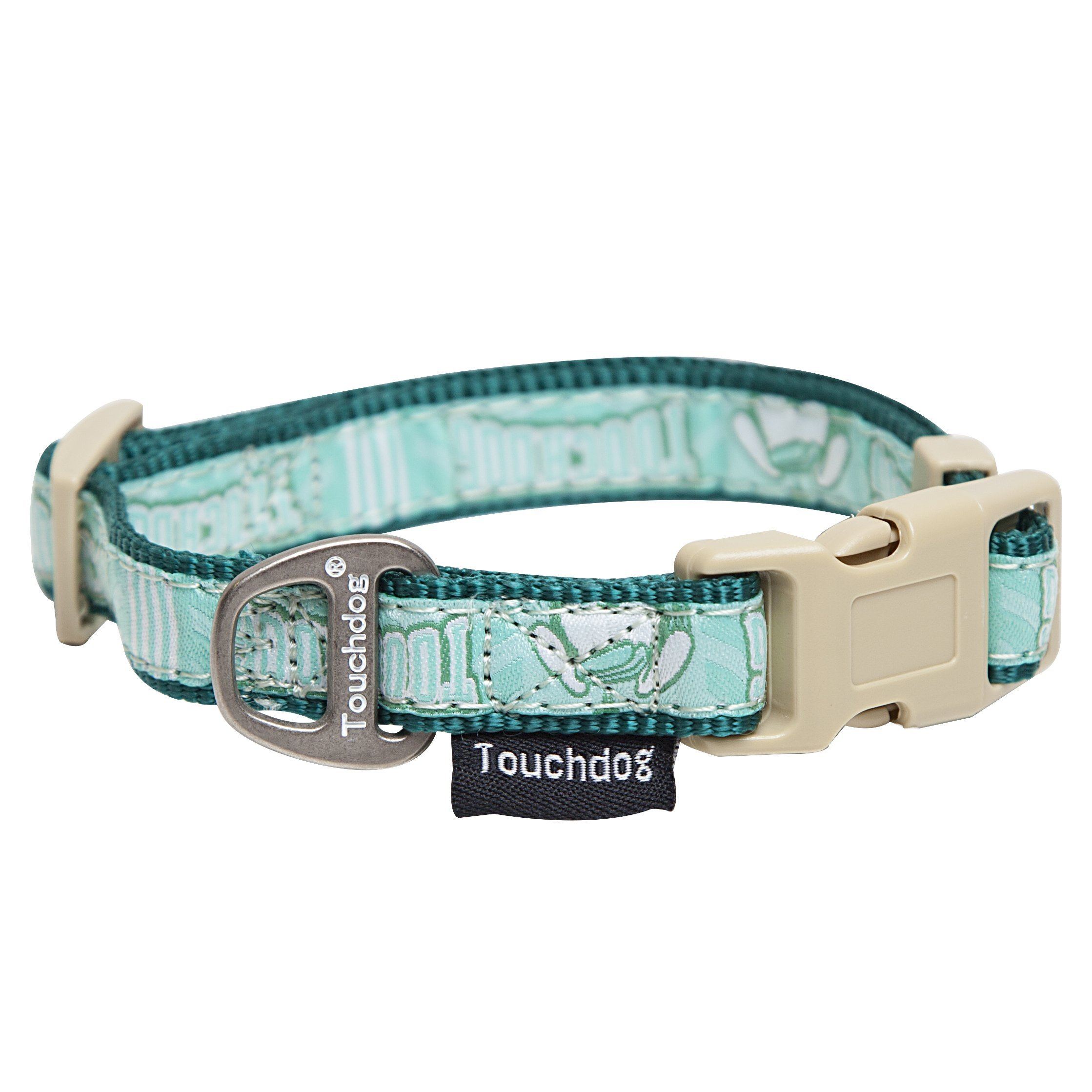 Touchdog 'Funny Bun' Tough Stitched Embroidered Collar and Leash  