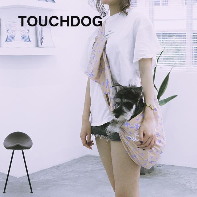 Touchdog 'Paw-Ease' Over-The-Shoulder Travel Sling Pet Carrier  