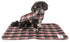 Touchdog ® 2-In-1 Tartan Plaid Dog Jacket and Matching Reversible Dog Mat  