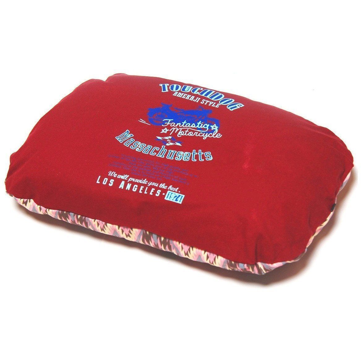 Touchdog ® '70's Vintage-Tribal' Ultra-Plush Rectangular Rounded Dog Bed  