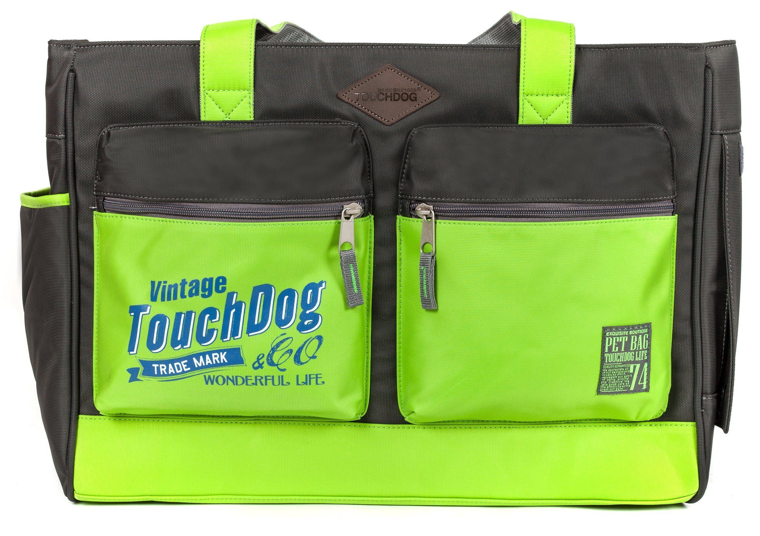 Touchdog ® 'Active-Purse' Water Resistant Designer Fashion Pet Dog Carrier  