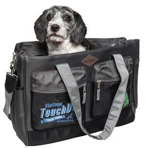 Touchdog ® 'Active-Purse' Water Resistant Designer Fashion Pet Dog Carrier