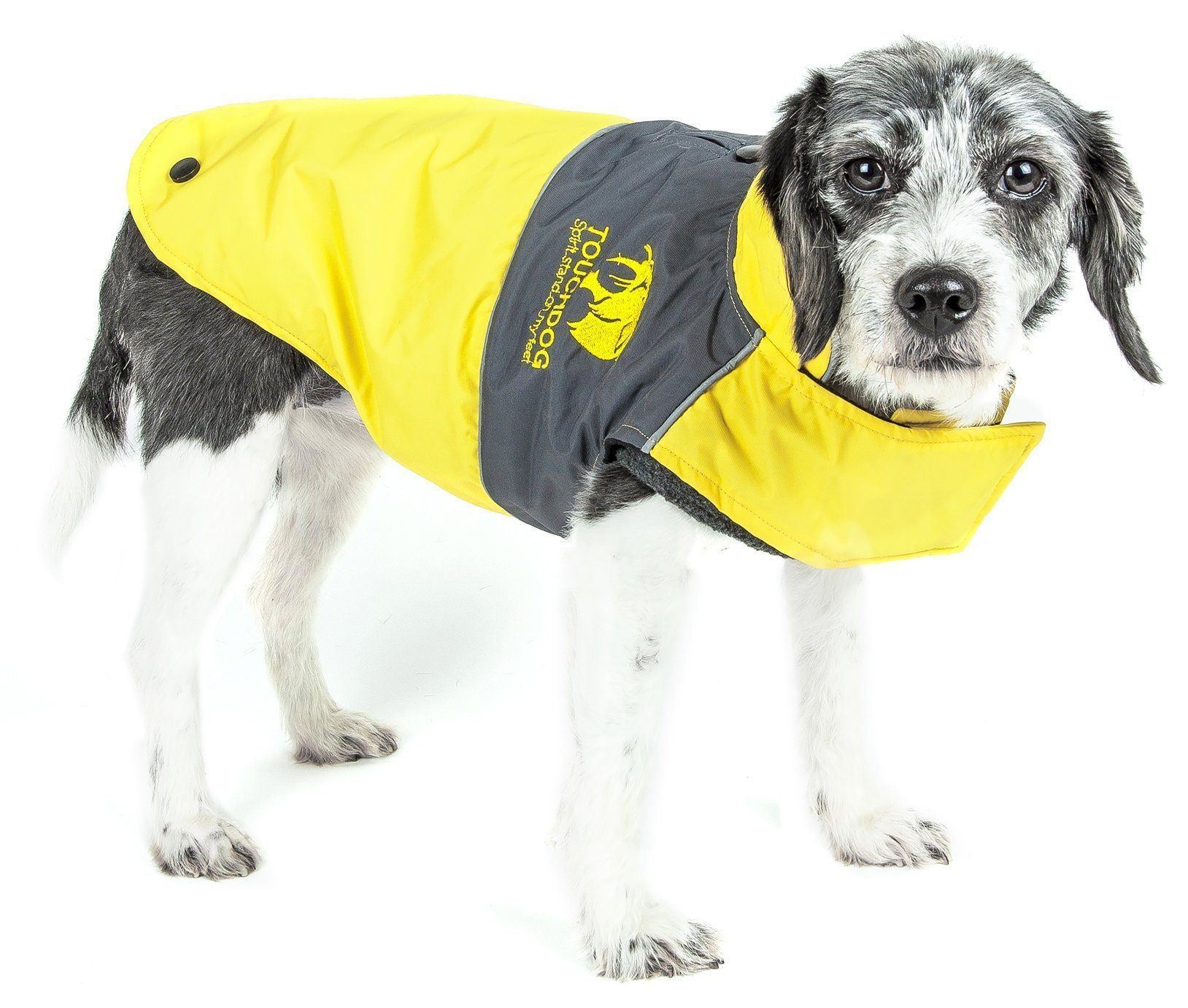 Touchdog ® Lightening-Shield 2-in-1 Dual-Removable-Layered Waterproof Dog Jacket  